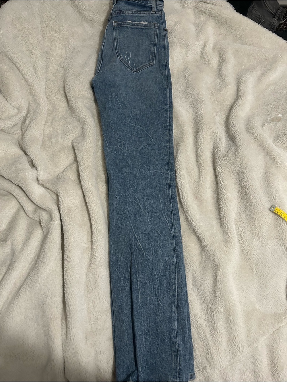 Abercrombie & Fitch Slate Blue Straight-Leg Jeans